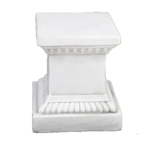 Garden Statue Pedestal 36cm Resin Stone