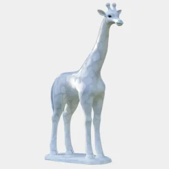 Gigantic Giraffe 350cm White Marble Garden Statue v2