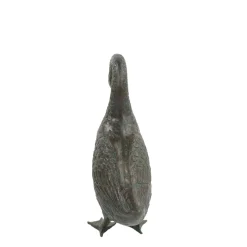 Goose 55cm Bronze Metal Garden Ornament