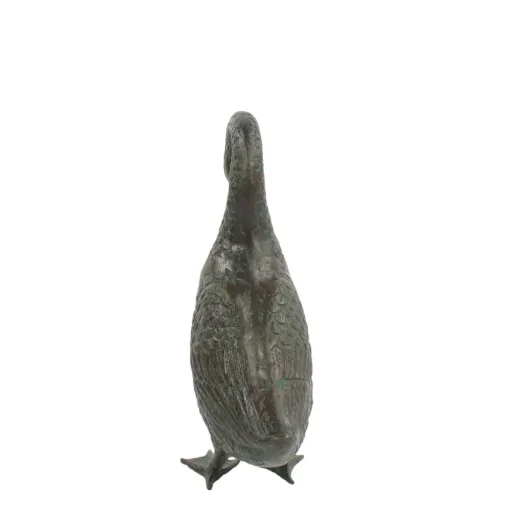 Goose 55cm Bronze Metal Garden Ornament