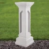 Gothic 69cm Marble Resin Garden Pedestal