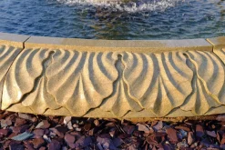 Grand Double Tier 4m Sandstone Stone Water Fountain Feature