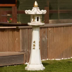 Grand Japanese Pagoda Stone Garden Ornament
