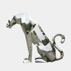 Grand Panther 87cm Geometric Metal Garden Sculpture