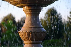 Grand Triple Tier 4m Sandstone Stone Water Fountain Feature