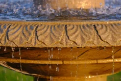 Grand Triple Tier 4m Sandstone Stone Water Fountain Feature