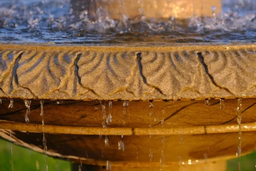 Grand Triple Tier 4m Sandstone Stone Water Fountain Feature