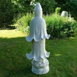 Guanyin Bodhisattva 120cm Marble Resin Garden Statue