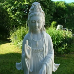 Guanyin Bodhisattva 120cm Marble Resin Garden Statue