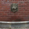 Half Circle Large Stone Pool Surround Water Feature