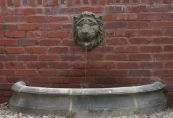 Half Circle Small Stone Pool Surround Water Feature
