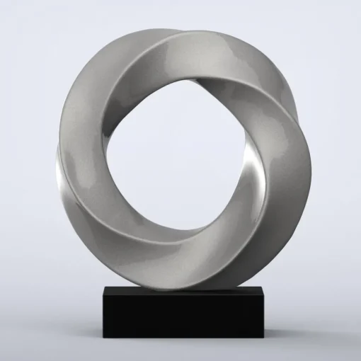 Halo Contemporary Indoor Sculpture - 16 Colour Options