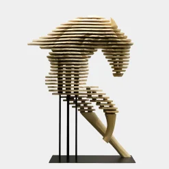 Harmonic Horse 160cm Bronze Metal Garden Sculpture v1