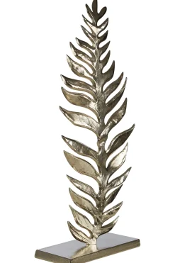 Harmonic Leaf 67cm Metal Indoor Sculpture