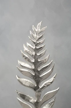 Harmonic Leaf 67cm Metal Indoor Sculpture