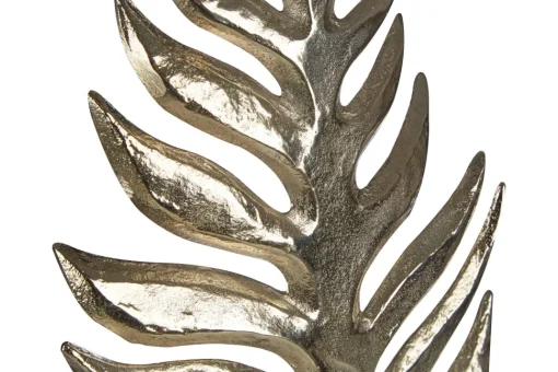 Harmonic Leaf 67cm Metal Indoor Sculpture