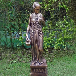 Hebe 160cm Bronze Marble Resin Garden Statue