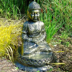 Hindu Buddha Bronze Metal Garden Statue