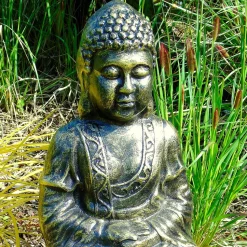 Hindu Buddha Bronze Metal Garden Statue