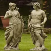 Hunter and Diana 140cm Stone Garden Statues