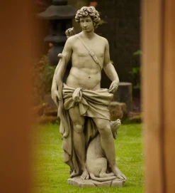 Hunter and Diana 140cm Stone Garden Statues