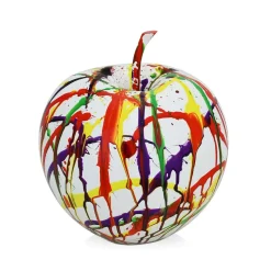 Iconic Apple 30cm Multicolour Resin Indoor Sculpture