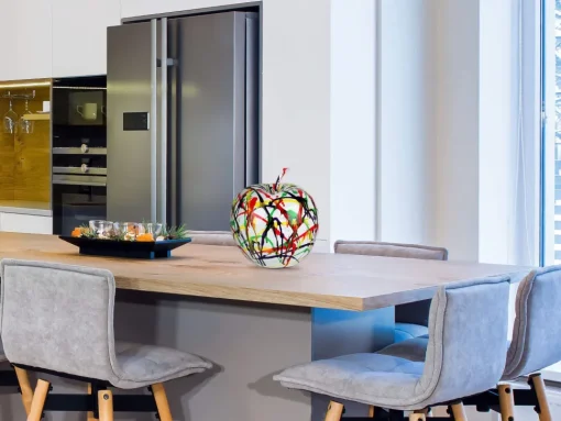Iconic Apple 30cm Multicolour Resin Indoor Sculpture