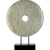 Infinity Core 50cm Silver Wood Indoor Sculpture