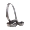 Infinity Knot 22cm Black Metal Indoor Sculpture