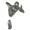 Infinity Man 50cm Anthracite Resin Wall Sculpture