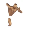 Infinity Man 28cm Bronze Resin Wall Sculpture