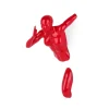 Infinity Woman 28cm Red Resin Wall Sculpture