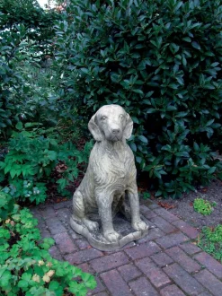 Irish Setter Stone Garden Statue