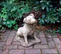 Jack Russell Terrier Stone Garden Ornament