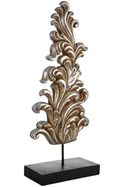 Jacquard Design 68cm Silver Resin Indoor Sculpture