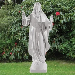 Jesus Christ 83cm Marble Resin Garden Statue