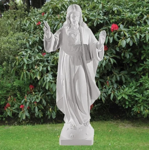Jesus Christ 83cm Marble Resin Garden Statue