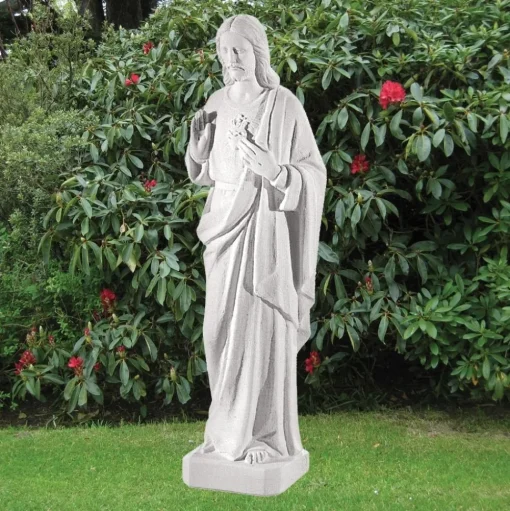 Jesus Christ 97cm Marble Resin Garden Statue