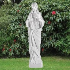 Jesus Christ 122cm Marble Resin Garden Statue
