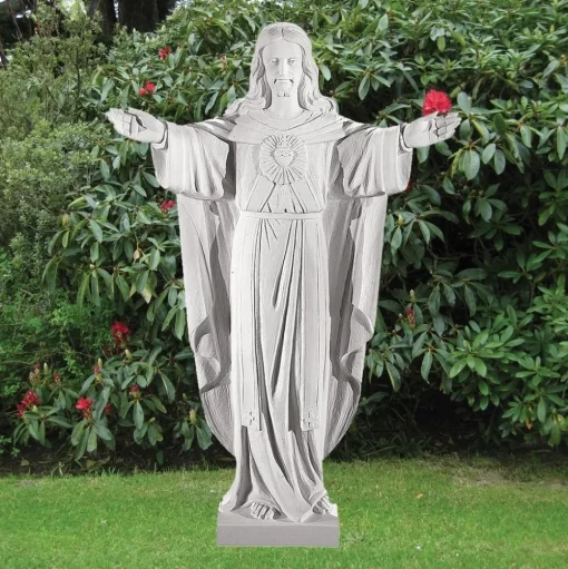Jesus Christ 107cm Marble Resin Garden Statue
