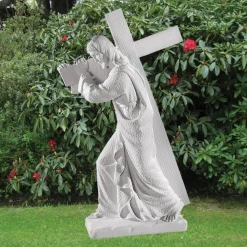 Jesus Christ 113cm Marble Resin Garden Statue