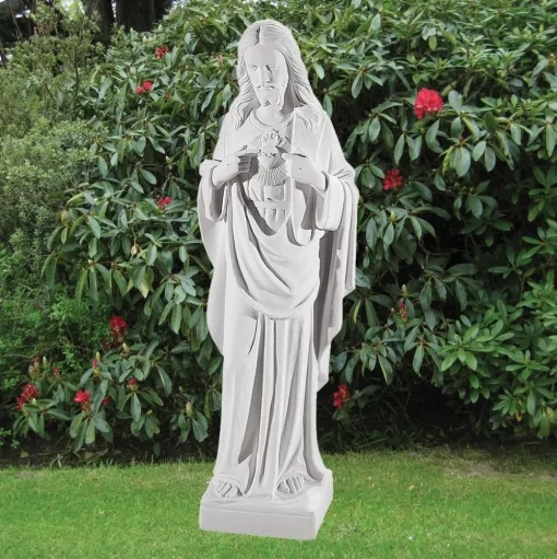 Jesus Christ 70cm Marble Resin Garden Statue