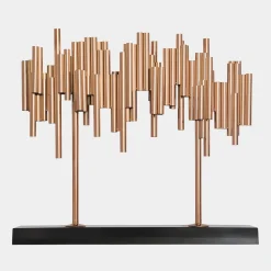 Light Symphony 82cm Copper Metal Indoor Sculpture