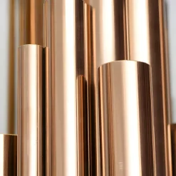 Light Symphony 220cm Copper Metal Garden Sculpture