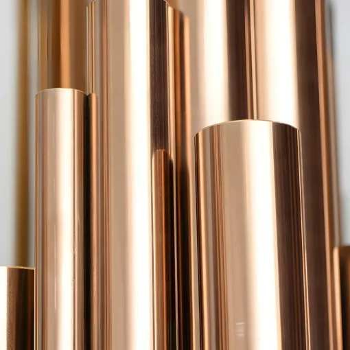 Light Symphony 220cm Copper Metal Garden Sculpture