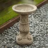 Lions Foot Design Stone Garden Birdbath