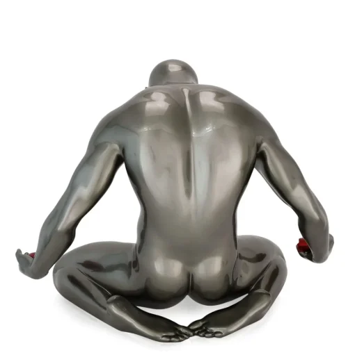 Lost Affection 32cm Anthracite Resin Indoor Sculpture