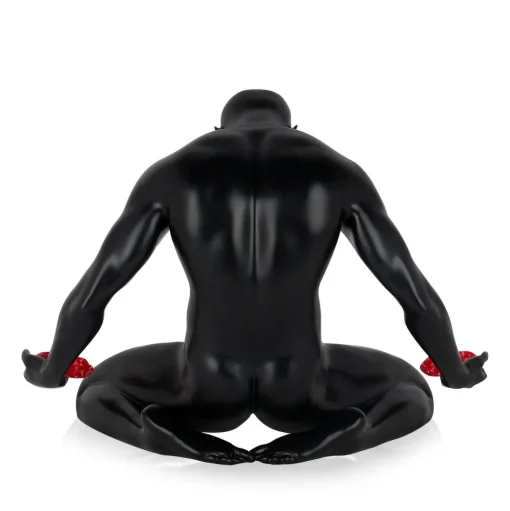 Lost Affection 32cm Black Resin Indoor Sculpture
