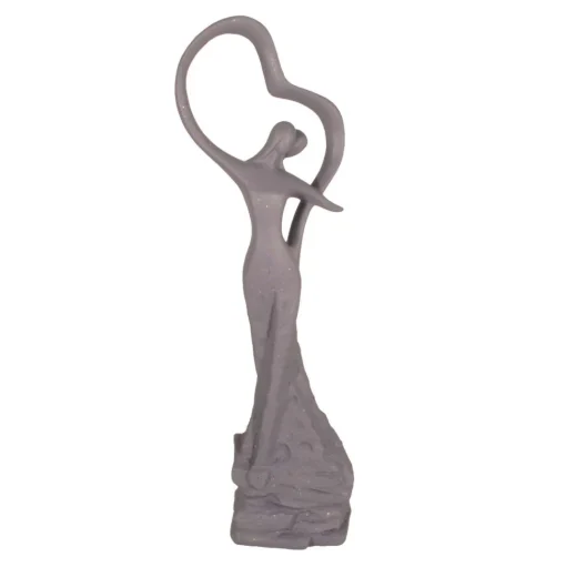 Love & Dancing 80cm Modern Poly Resin Garden Statue