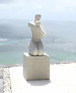 Loved One Contemporary Stone Garden Sculpture